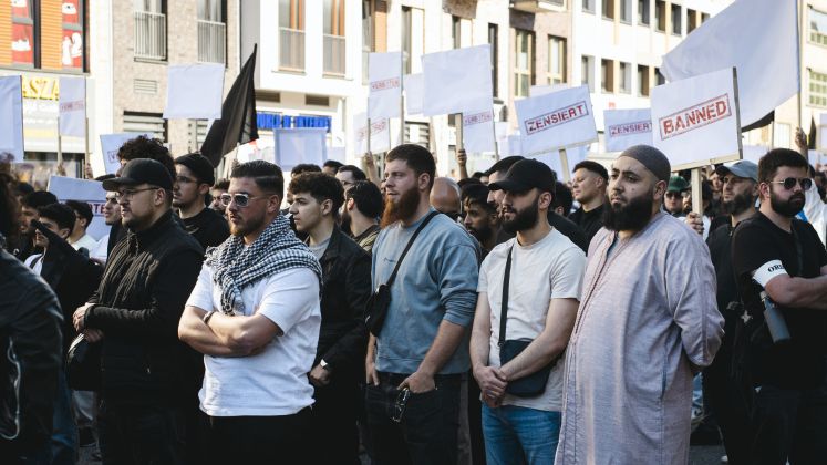 Kundgebung von „Muslim interaktiv“