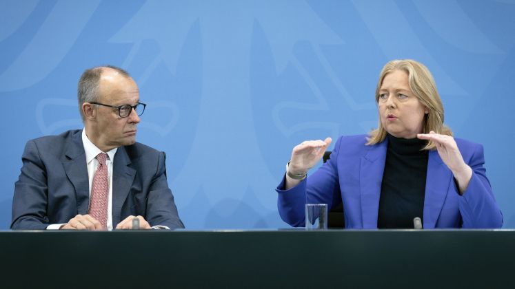 Friedrich Merz und Bäbel Bas