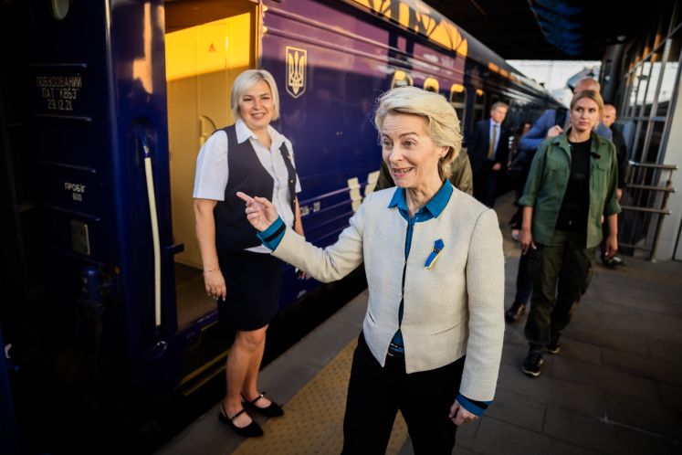 Ursula von der Leyen in Kiew