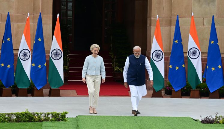 Modi Von der Leyen