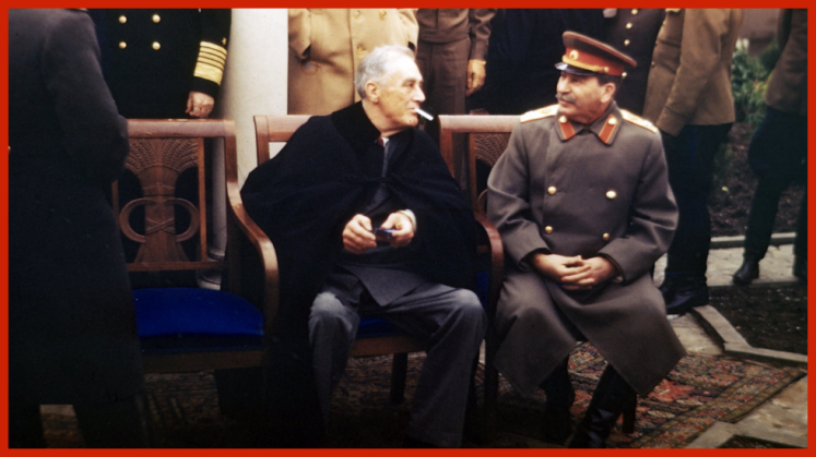 Roosevelt Stalin