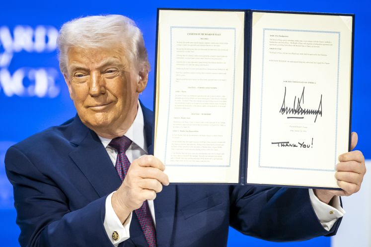 Donald Trump Friedensrat