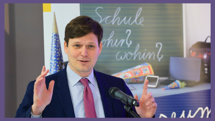 Der sächsische Kultusminister Conrad Clemens (CDU)