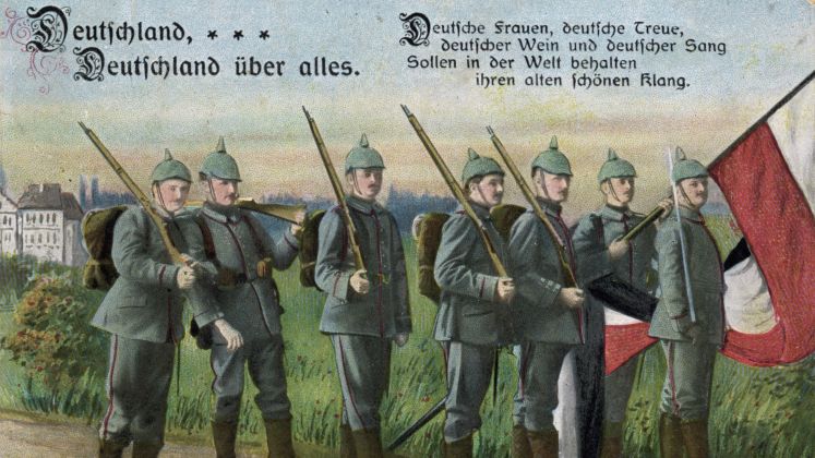 Postkarte aus dem 1. Weltkrieg