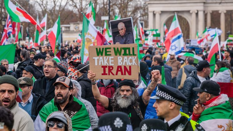 Iran-Demo in London