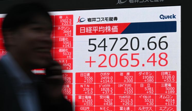 Japans Aktienmarkt mit Höchstständen