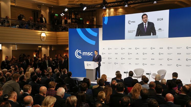 Marco Rubio auf der Münchner Sicherheitskonferenz