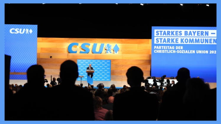 Bundeskanzler Friedrich Merz (CDU) spricht beim Parteitag vor den Delegierten