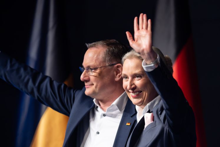 Chrupalla und Weidel