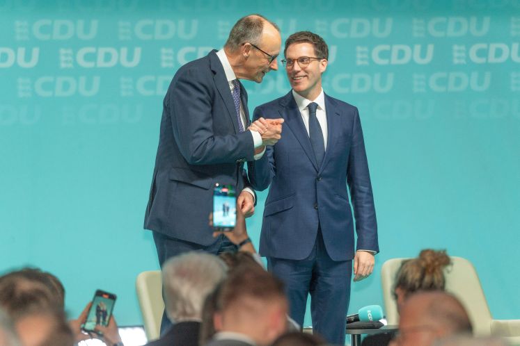 Friedrich Merz und Manuel Hagel