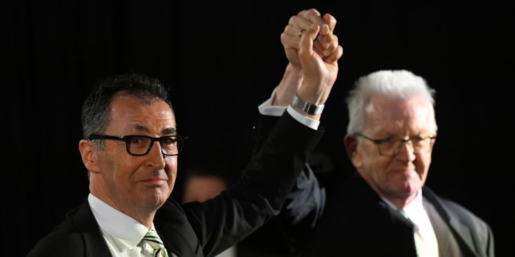 Özdemir und Kretschmann