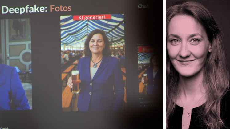 Deepfake von Ilse Aigner (CSU)