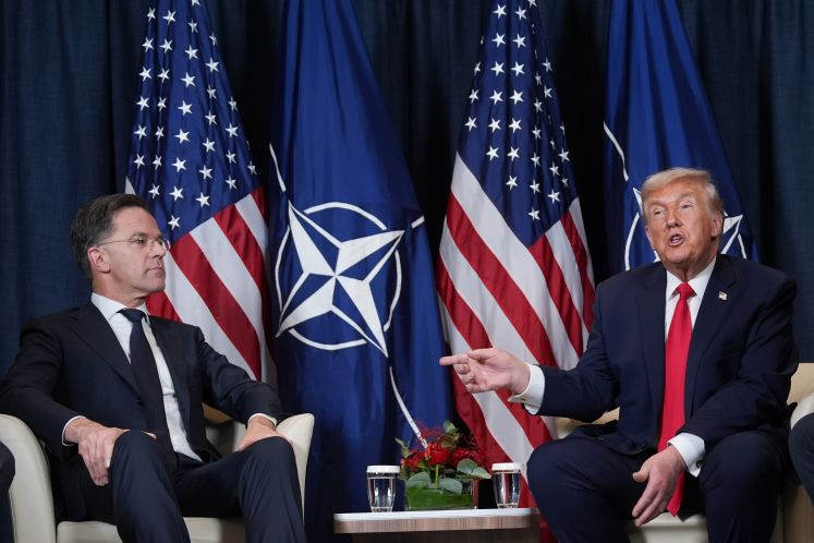 Nato-Generalsekretär Mark Rutte und US-Präsident Donald Trump