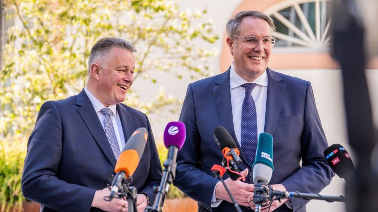 Gordon Schnieder und Alexander Schweitzer