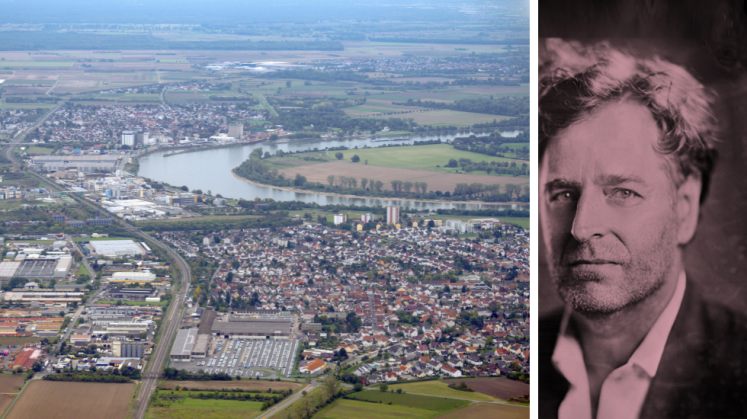 Luftaufnahme von Biebesheim