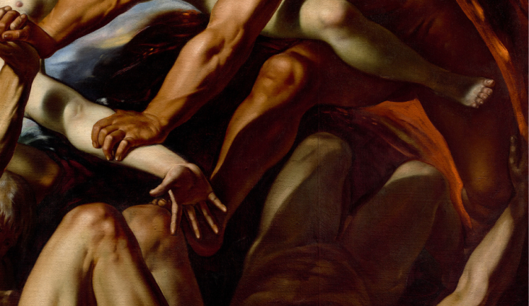 Ausschnitt der um 1611 entstandenen vier Elemente, gemalt von Louis Finson