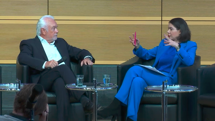 Wolfgang Kubicki und Karina Mößbauer