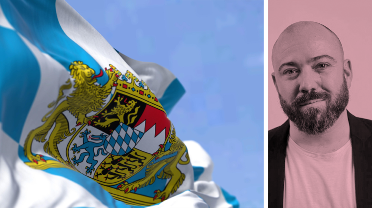 Bayern Fahne