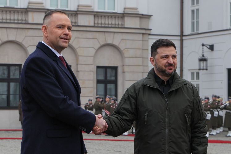 Nawrocki und Selenskyj 