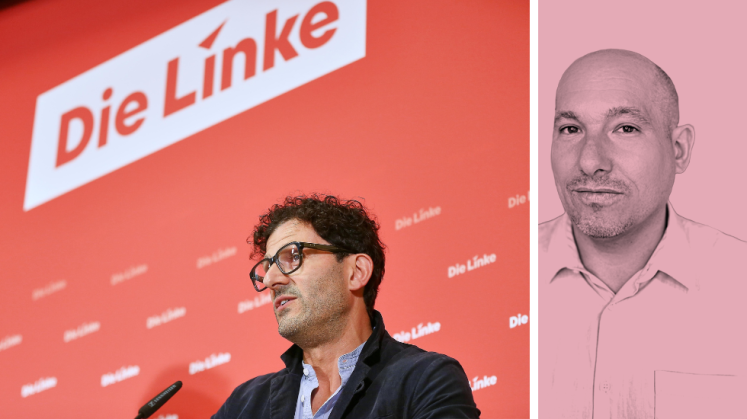 Linken-Chef Luigi Pantisano