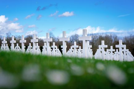Der Soldatenfriedhof von Douaumont ist eine Gedänkstette für Gefallene der Schlacht um Verdun im 1. Weltkrieg
