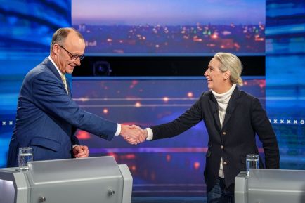 Friedrich Merz und Alice Weidel