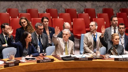 Abstimmung im UN-Sicherheitsrat