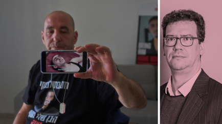 Vater der Geisel Rom Braslavski