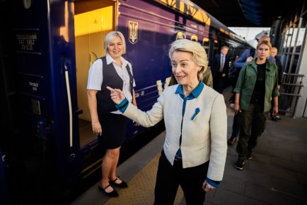 Ursula von der Leyen in Kiew