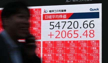 Japans Aktienmarkt mit Höchstständen