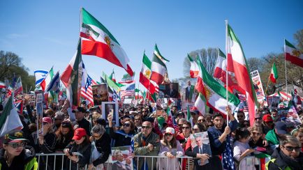 Iran-Demo in Washington