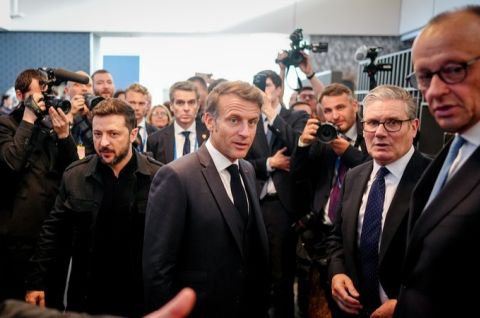 Selenskyj, Macron, Starmer und Merz
