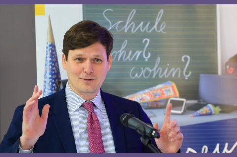 Der sächsische Kultusminister Conrad Clemens (CDU)