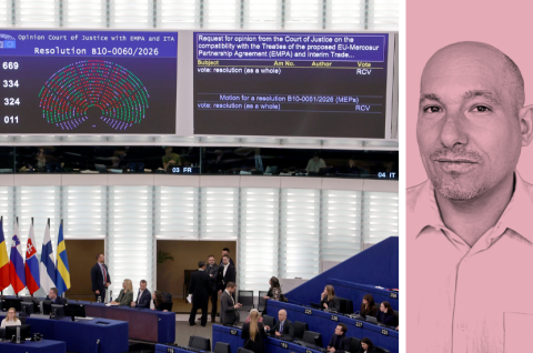 Abstimmungsergebnis im EU-Parlament