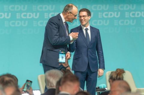 Friedrich Merz und Manuel Hagel