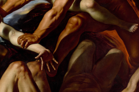 Ausschnitt der um 1611 entstandenen vier Elemente, gemalt von Louis Finson
