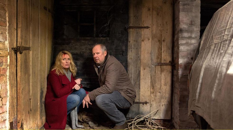 Kommissarin Lindholm (Maria Furtwängler) und Borowski (Axel Milberg) im 1000. Tatort
