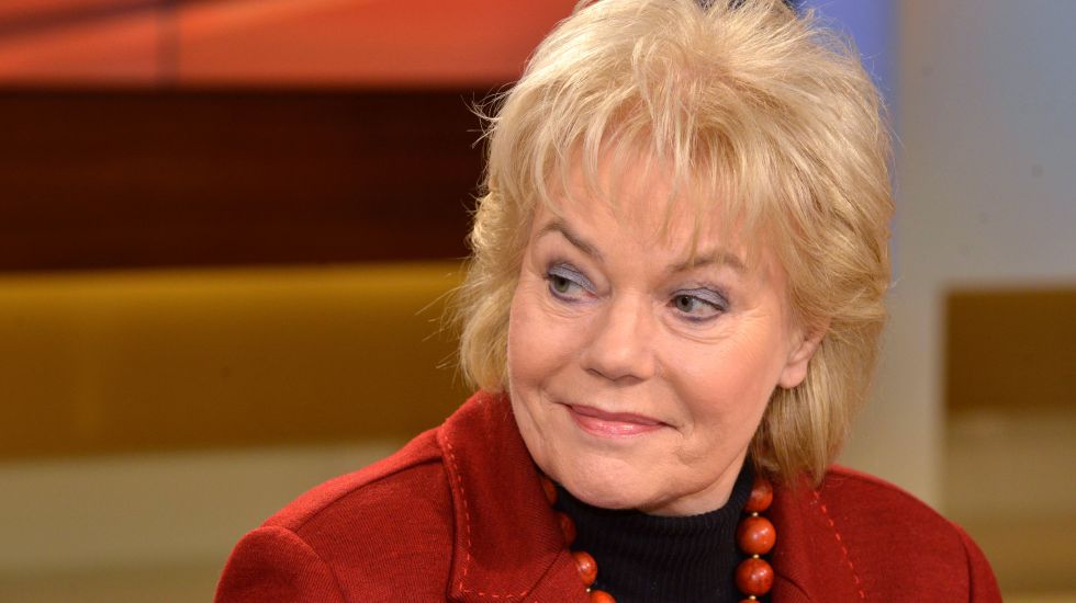 Erika Steinbach, Sprecherin für Menschenrechte und humanitäre Hilfe der CDU/CSU-Bundestagsfraktion, aufgenommen am 28.01.2015 während der ARD-Talksendung "Anne Will" zum Thema: "Die Glaubensfrage - Gehört der Islam zu Deutschland?"