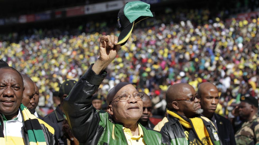 Südafrikas Präsident Jacob Zuma vom ANC