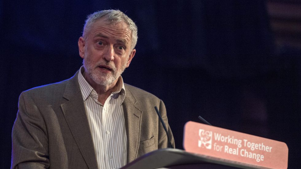 Jeremy Corbyn bei einem Wahlkampfauftritt 2016 in London