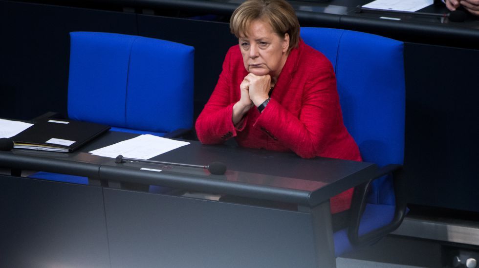 Angela Merkel im Bundestag