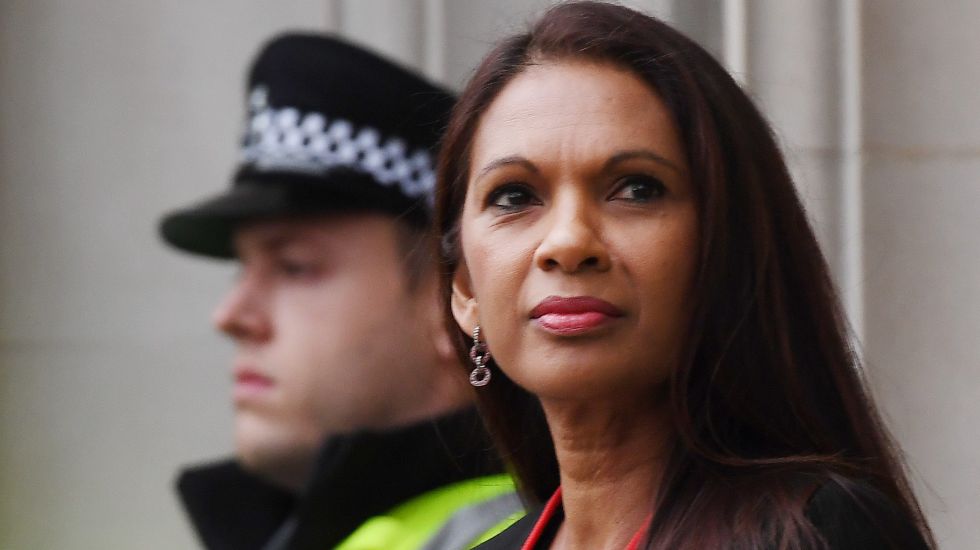 Gina Miller vor dem Supreme Court in London 