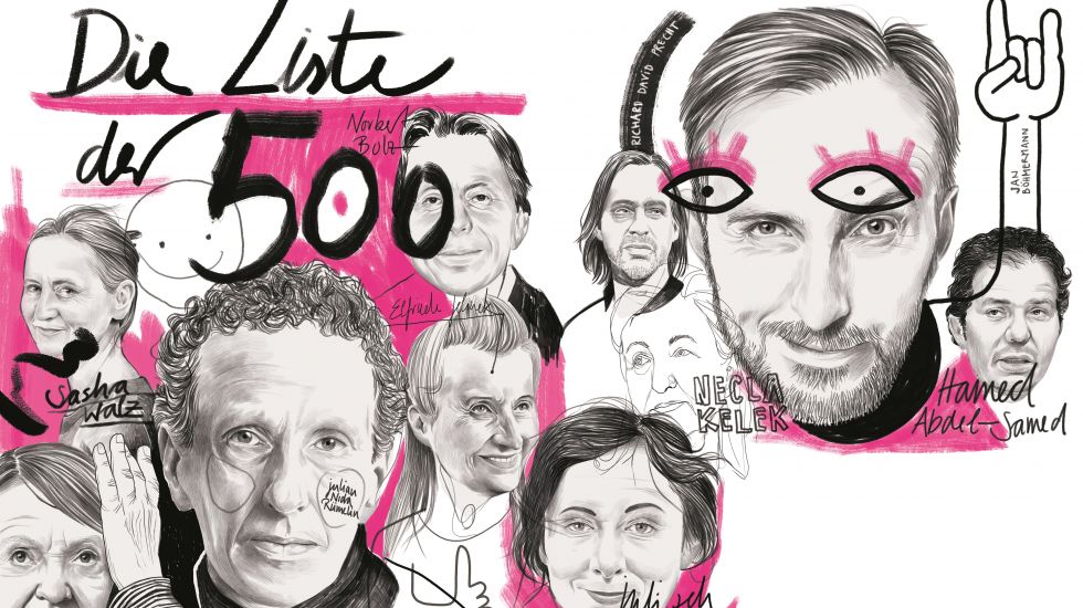 Illustration Cicero Ranking der 500 wichtigsten Intellektuellen