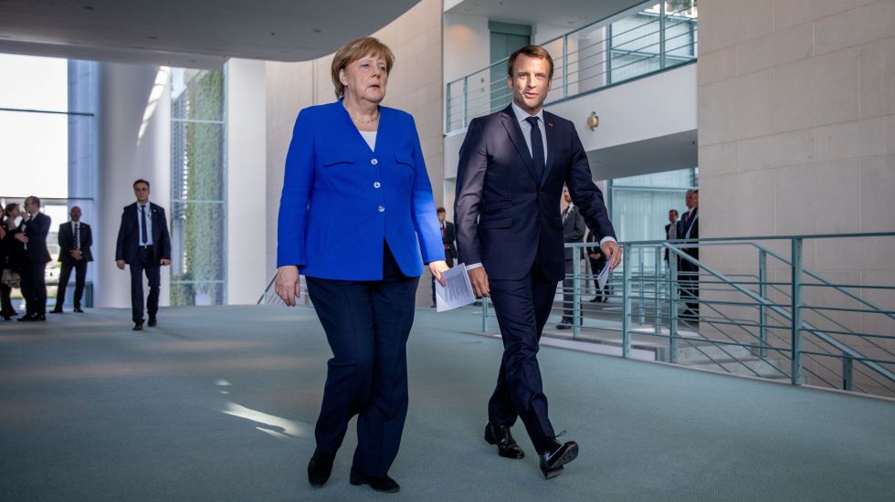 Angela Merkel und Emmanuel Macron 