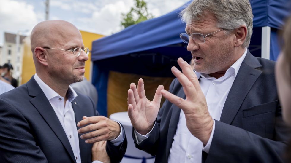 Andreas Kalbitz und Jörg Meuthen