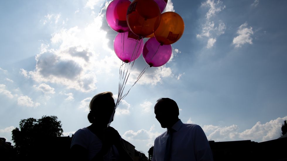 Nicht mehr gewollt: Luftballons 