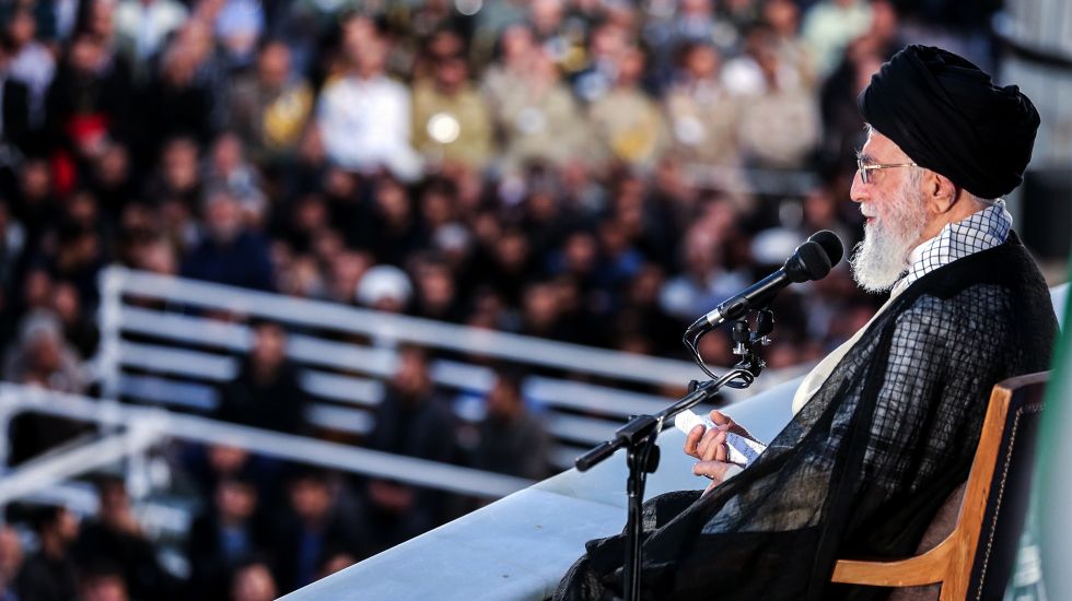 Irans geistiges Oberhaupt Ayatollah Ali Chamanei 