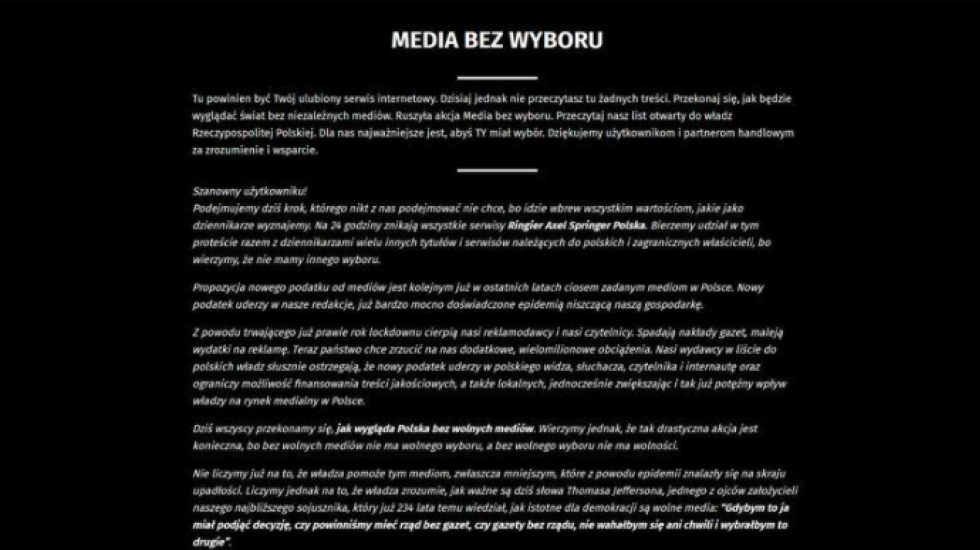 pressefreiheit-polen-pis-streik-reklamesteuer