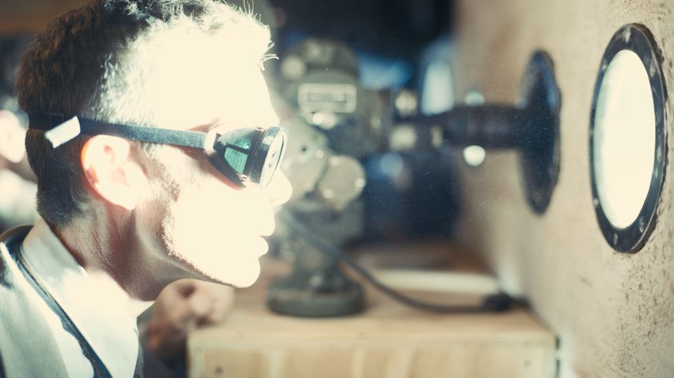 Szene aus Christopher Nolans "Oppenheimer"