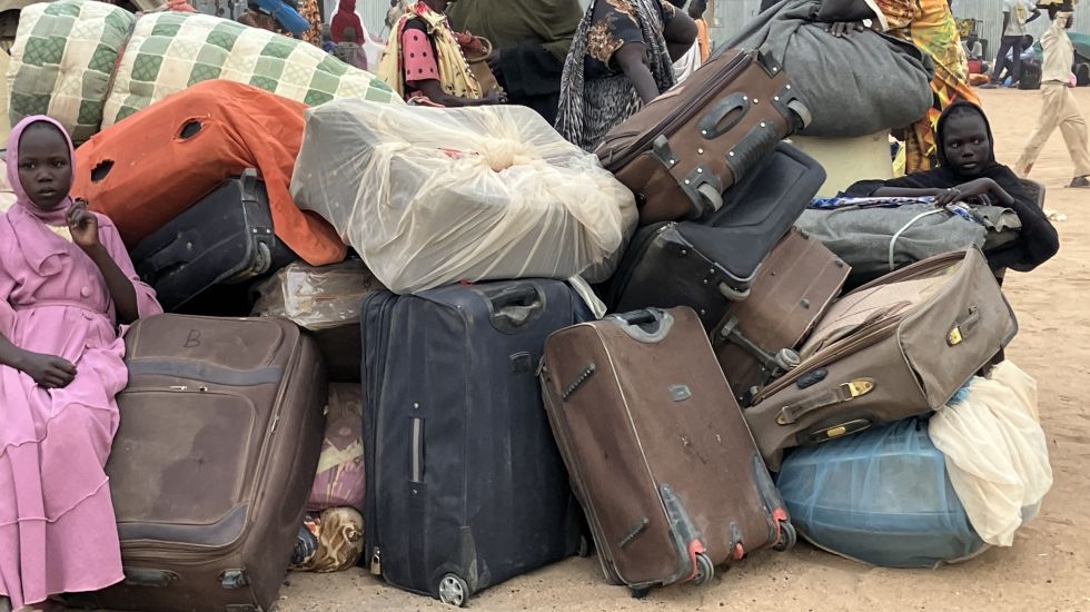 Sudanesische Flüchtlinge
